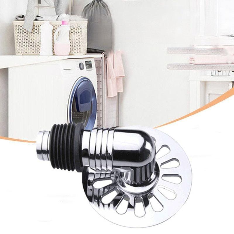 Washing Machine Floor Drain Joint Snap Joint Universal Sealing Ring Sewer Special Elbow Pipe Joint Household Washing Tool Ja Inovei