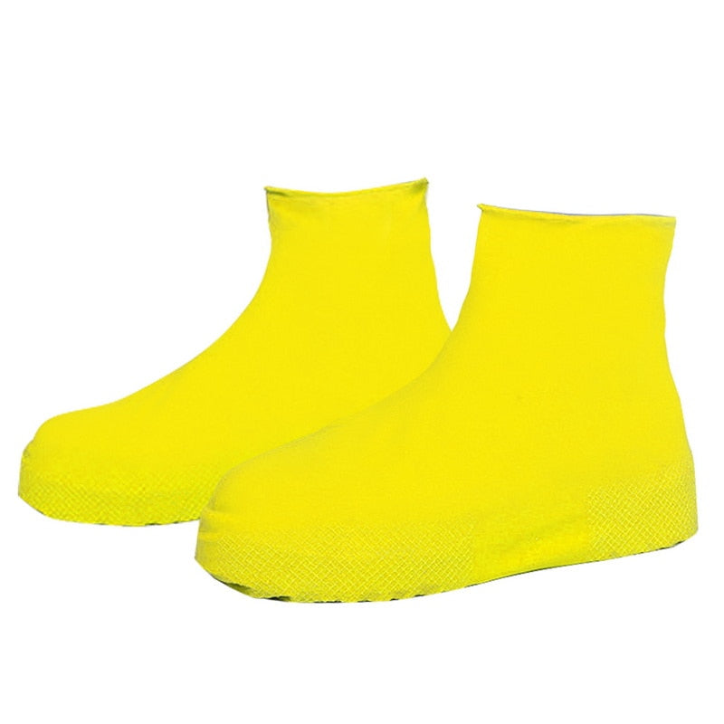 Outdoor Rain Boots Waterproof Shoe Cover Silicone Shoes Protectors Waterproof Non-Slip Shoe Covers Reusable Rainy Boots Cover Ja Inovei