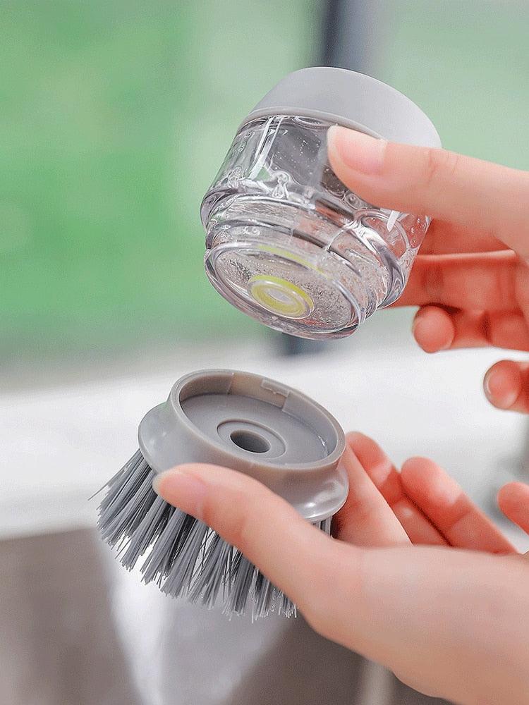 Dish Brush Pot Brush Cleaning Products Tools For Home Dishwashing Non-stick Oil Brush Useful Things Accessories For Kitchen Ja Inovei