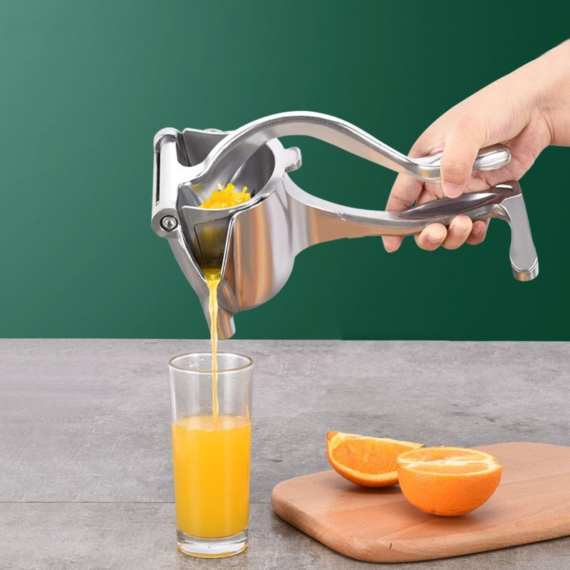 Aluminum Alloy Manual Juice Squeezer Hand Pressure Juicer Pomegranate Orange Lemon Sugar Cane Juice Kitchen Bar Fruit Tool Ja Inovei