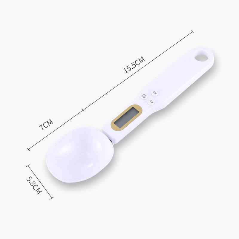 Electronic Kitchen Scale 500g 0.1g LCD Digital Measuring Food Flour Digital Spoon Scale Mini Kitchen Tool for Milk Coffee Scale Ja Inovei