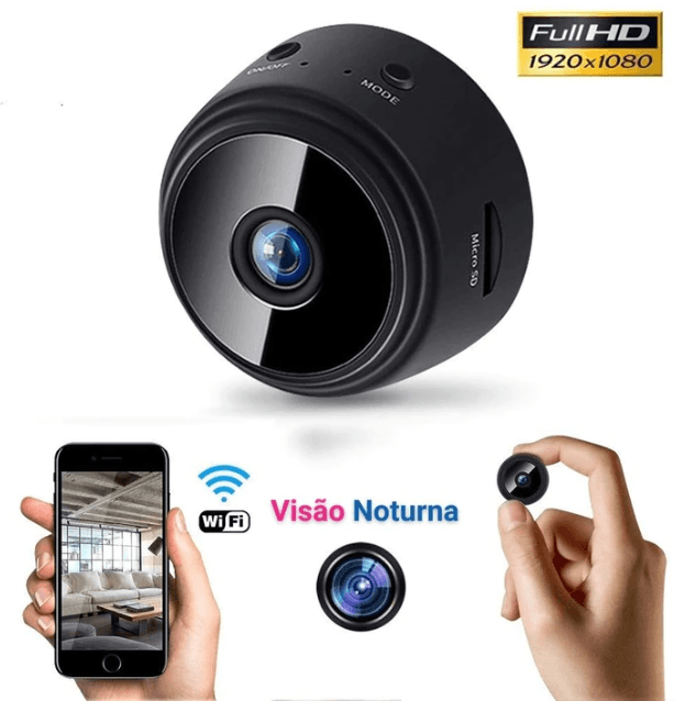 Câmera De Segurança Smart Home - Compre 1 leve 2 Ja Inovei